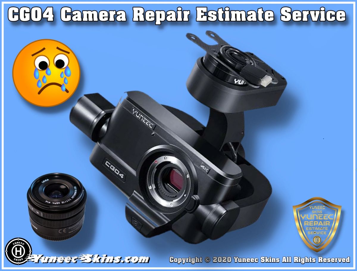 Yuneec CGO4 Camera Repair Estimate Service